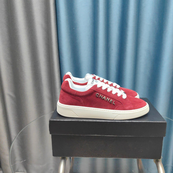 CC Sneaker Red Suede