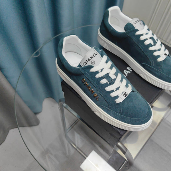 CC Sneaker Aquamarin Suede