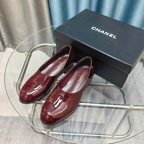 CC 25C Loafer Burgundy Patent Calfskin
