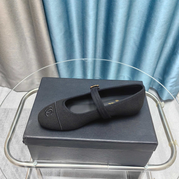 CC 25C Marry Janes Black Fabric