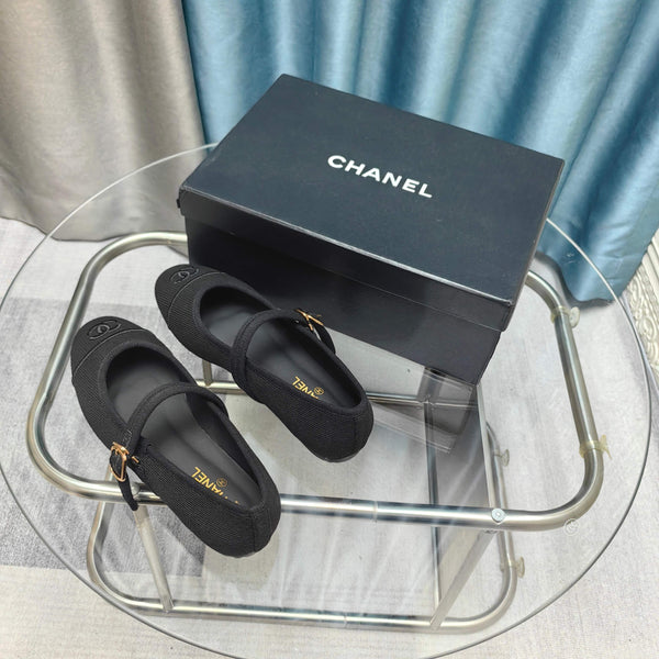 CC 25C Marry Janes Black Fabric