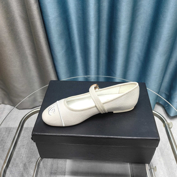 CC 25C Marry Janes Cream Fabric