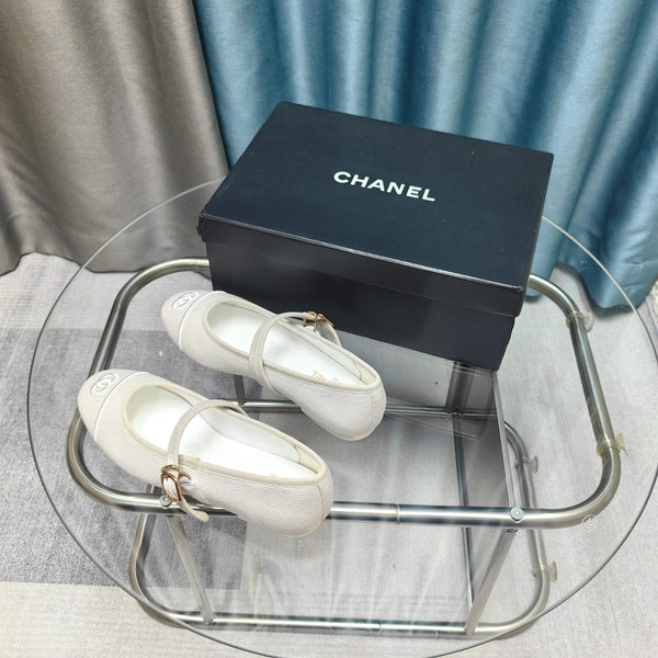 CC 25C Marry Janes Cream Fabric