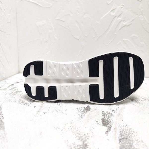 CLOUDTILT 2.0 SNEAKER EMERALD GREEN MIX PALE GRAY CALFSKIN AND BREATHABLE MESH