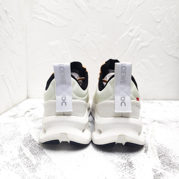 CLOUDTILT 2.0 SNEAKER PALE GRAY MIX PALE ORANGE CALFSKIN AND BREATHABLE MESH