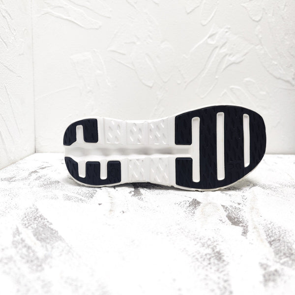 CLOUDTILT 2.0 SNEAKER PALE GRAY MIX PALE ORANGE CALFSKIN AND BREATHABLE MESH