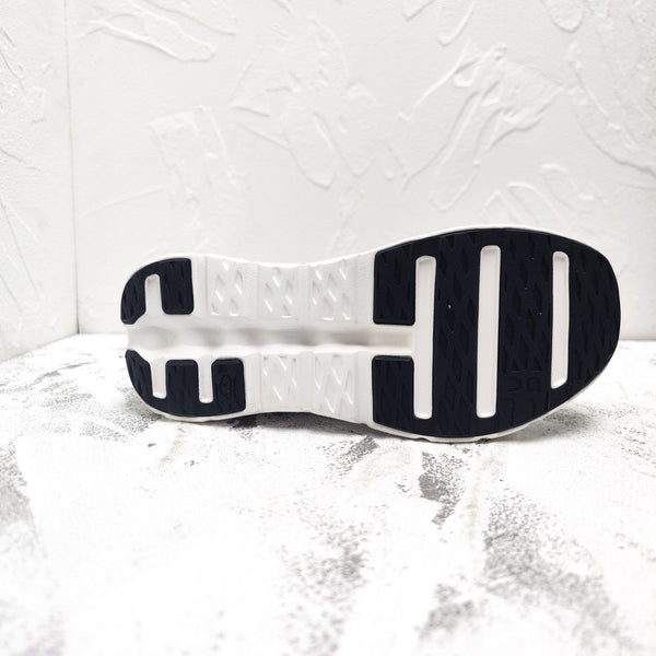 CLOUDTILT 2.0 SNEAKER COBALT BLUE MIX PALE GRAY CALFSKIN AND BREATHABLE MESH