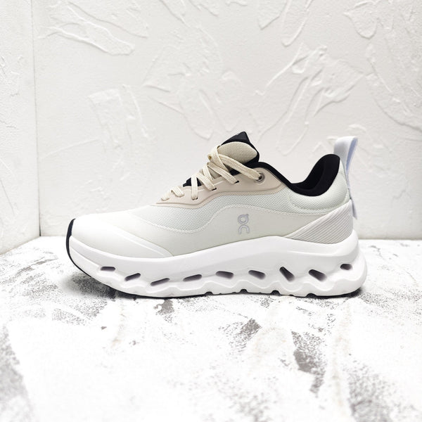 CLOUDTILT 2.0 SNEAKER PALE GRAY CALFSKIN AND BREATHABLE MESH