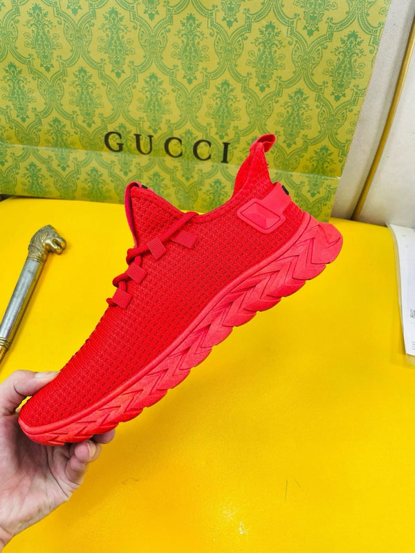 GG Men's Sneaker Red Flyknit 539807