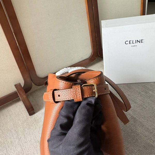 CABAS ANAÏS CUIR TRIOMPHE 54 MEDIO IN PELLE DI VITELLO GRANATA MARRONE BRONZO