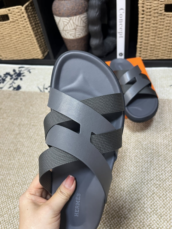 HM Men's Kazimir Grey Calfskin 595527