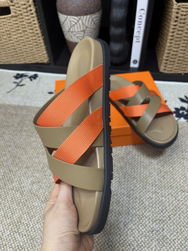 HM Men's Kazimir Moss Green Calfskin 595567 (Copy)