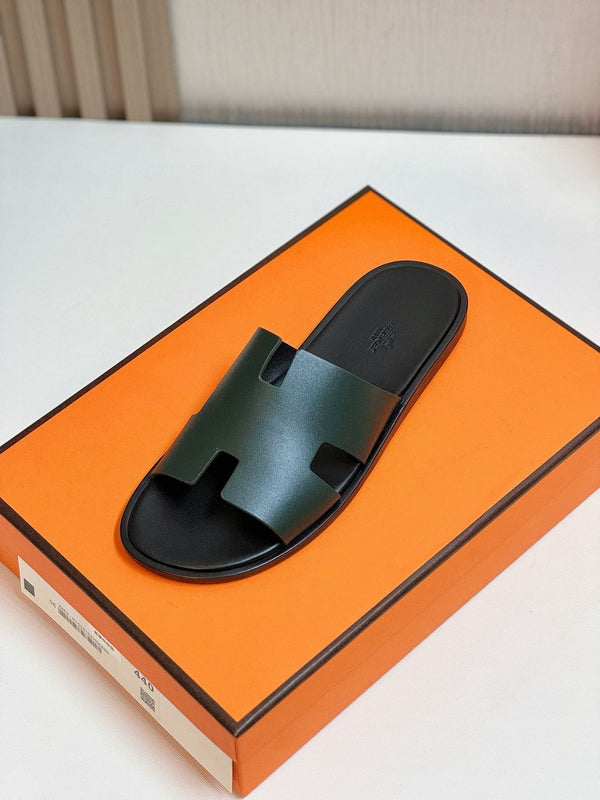 HM Men's Izmir Slide Midnight Cowhide 609776