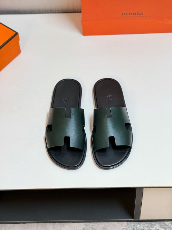 HM Men's Izmir Slide Midnight Cowhide 609776