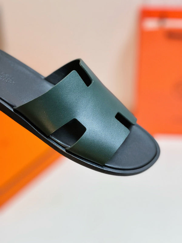 HM Men's Izmir Slide Midnight Cowhide 609776