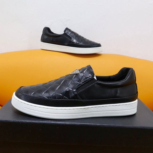 MOCASSINI PRA IN PELLE DI VITELLO CARO NERO