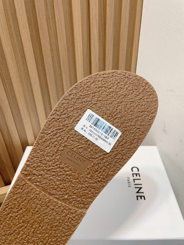 tippi slide sandal silver metalic calfskin