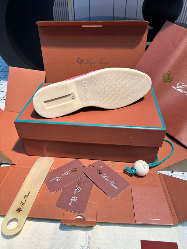 lp summer charm walk loafer dark pink suede