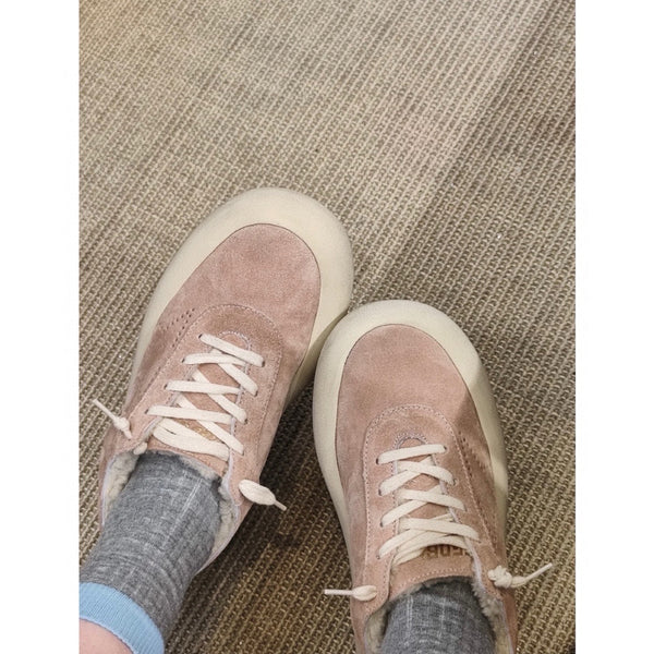 SPACE-STAR CUBE SNEAKERS IN PINK SUEDE