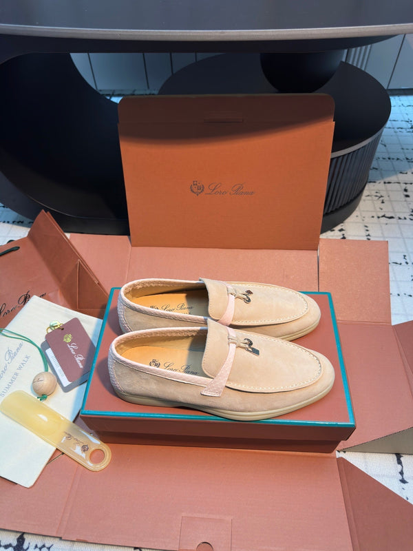 LP Summer Walk Loafer Beige Suede 219157
