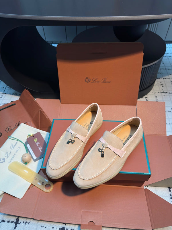 LP Summer Walk Loafer Beige Suede 219157