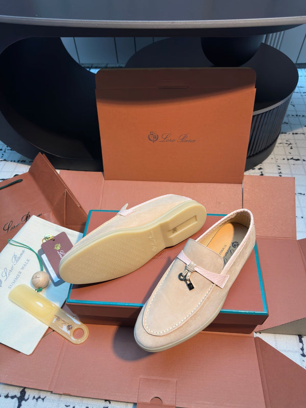 LP Summer Walk Loafer Beige Suede 219157