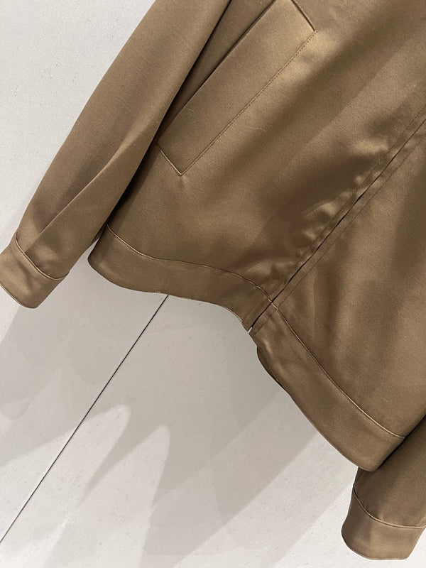 Miu Miu Jacket Brown Blue Wool 209261