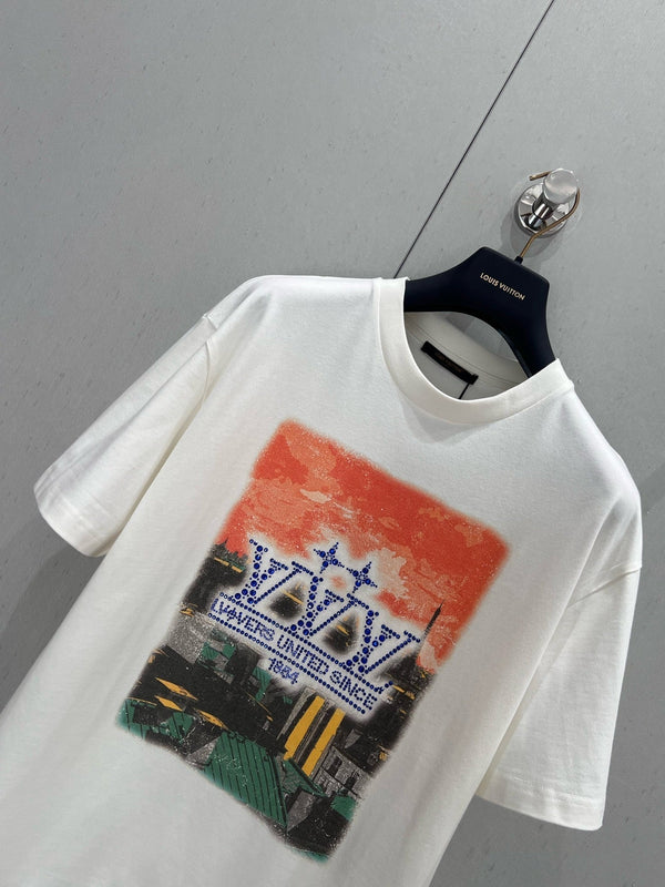 LV 25 T-shirt White 210444