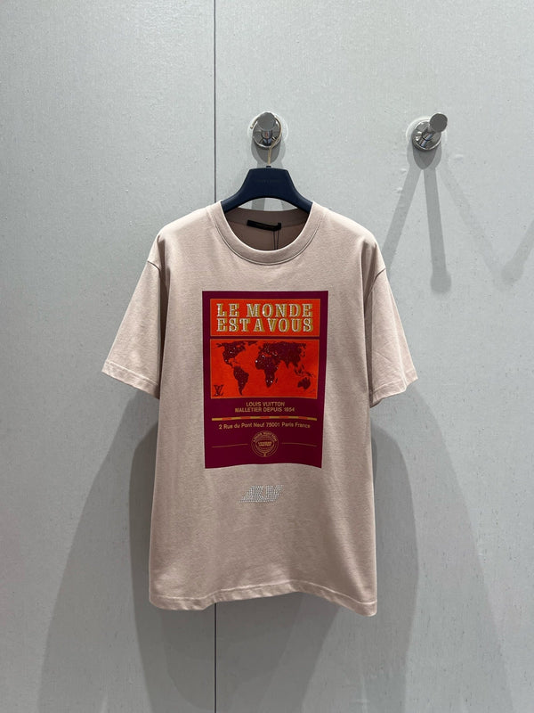 LV 25 T-Shirt Beige 210788