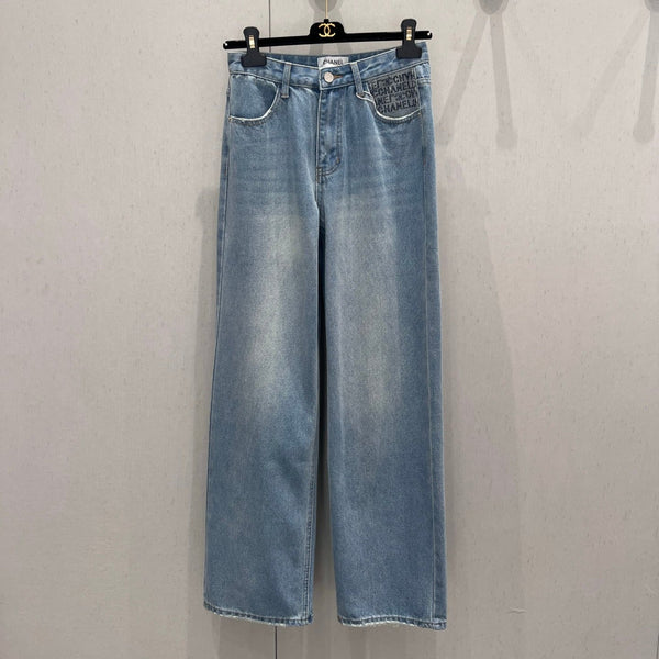 CC 25 Jeans Blue Denim Cotton