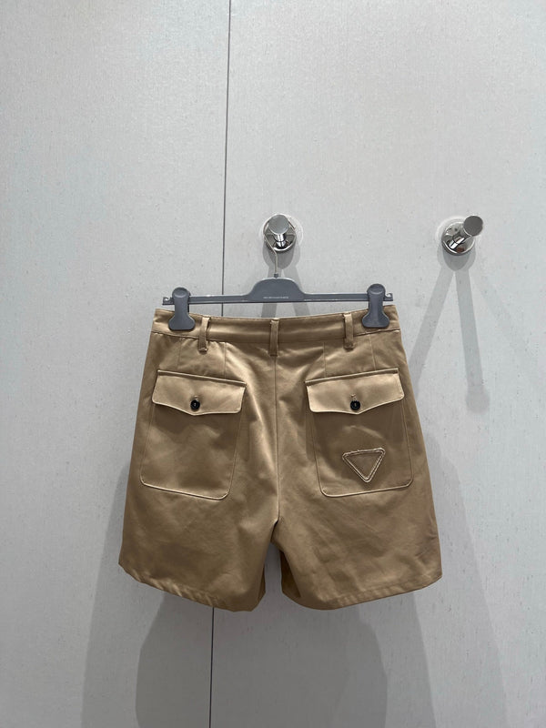 Prada 25 Short Beige Cotone 218082