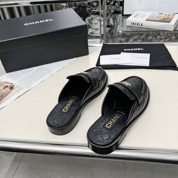 CC 25 Mule Black Cowhide 338675