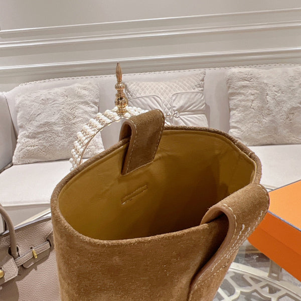 HM Horse 45mm Boot Brown Suede 478201