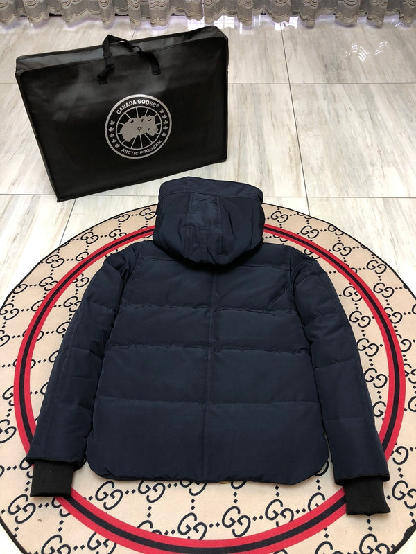 C. Goose Jacket Navy Blue Polyester 0026