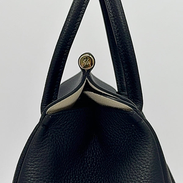 LP Loom L25 Black Lychee Pattern Calfskin 282182