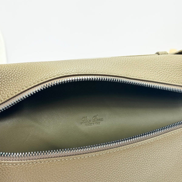 LP Extra Pouch Men's L29 Olive Green Cowhide 282256