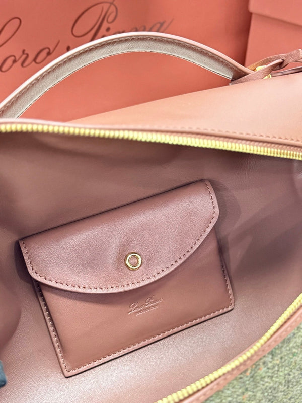 LP Extra Pouch L27 Veau Cachemire Rose Fané 282224
