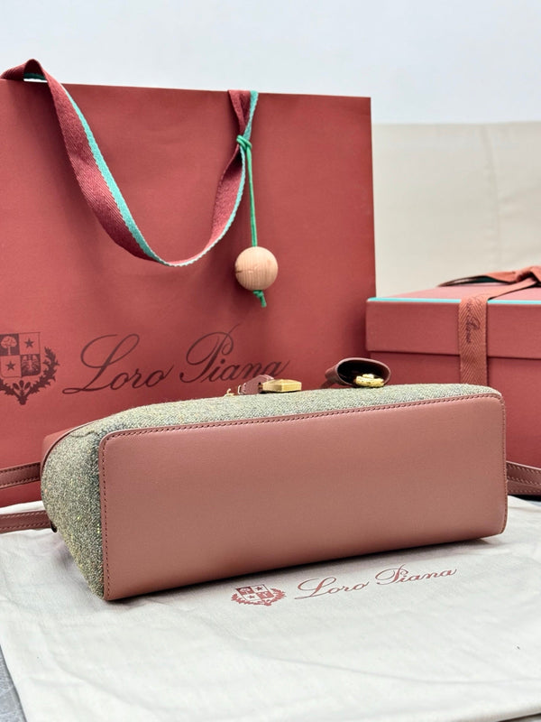 LP Extra Pouch L27 Veau Cachemire Rose Fané 282224