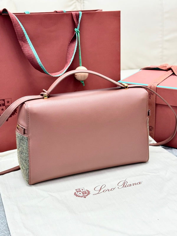 LP Extra Pouch L27 Veau Cachemire Rose Fané 282224