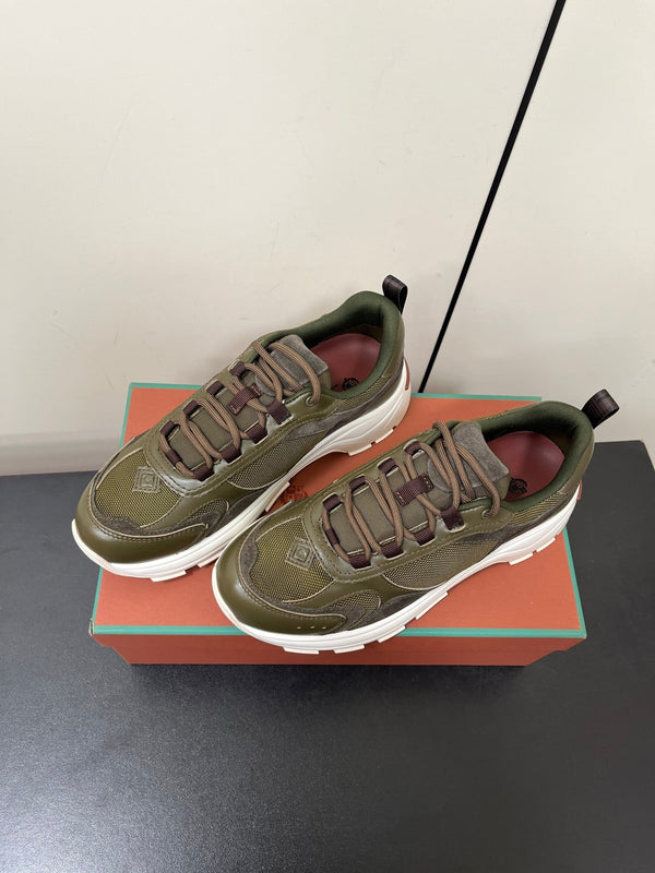 LP 25C Cairn Walk Sneaker Purslane Calfskin and Fabric 210918