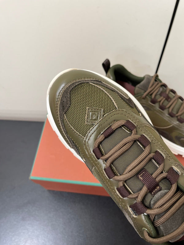 LP 25C Cairn Walk Sneaker Purslane Calfskin and Fabric 210918