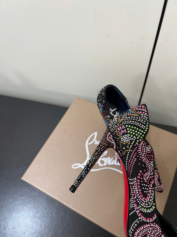 CL Hot Chick Starlight Pumps 10.5 Suede 618913
