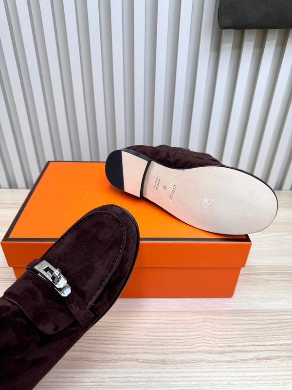 HM 25s Kelsy Ankle Boot Dark Maroon Suede 466594