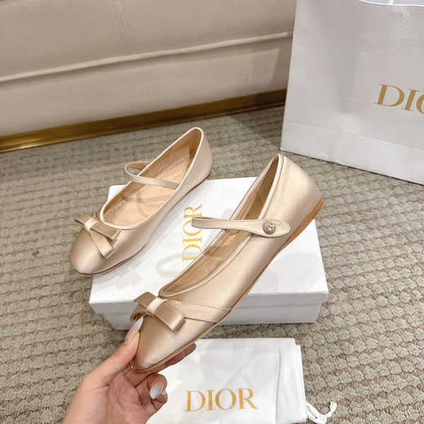 CD Lovely-D Raso Nero Ballerina Nude Sheepskin 502332