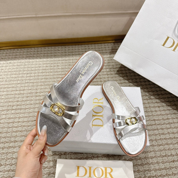 CD 30M Slide Sliver Calfskin 543737