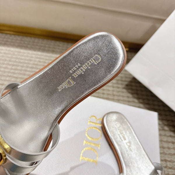 CD 30M Slide Sliver Calfskin 543737