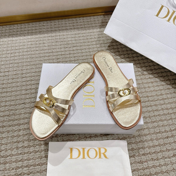 CD 30M Slide Golden Calfskin 543738