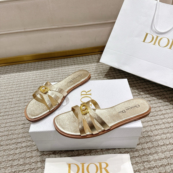 CD 30M Slide Golden Calfskin 543738