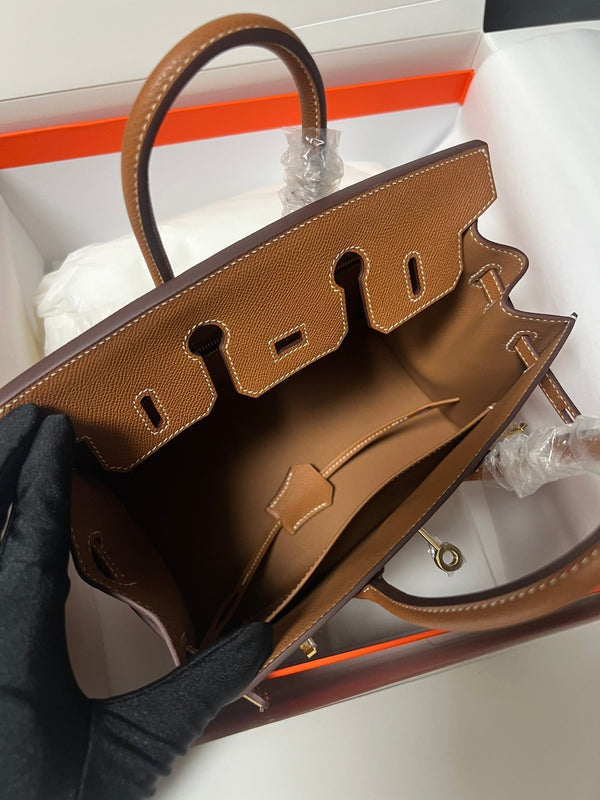 HM BIRKIN SELLIER PELLE EPSOM ORO FERRAMENTA ORO