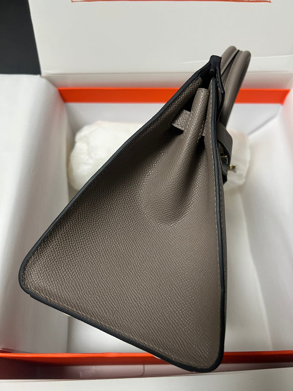 HM BIRKIN SELLIER ETAIN EPSOM PELLE ORO HARDWARE